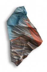 Kaleidoskop-III-054-Digitalprint auf Hahnemühle-3D verformt 95 x 60