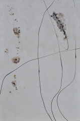 "Becoming in space III"-177, Mixed Media auf Leinwand, 150 x 100 cm Kunst Mieten, Gesundheitsräume, Praxis, Büro